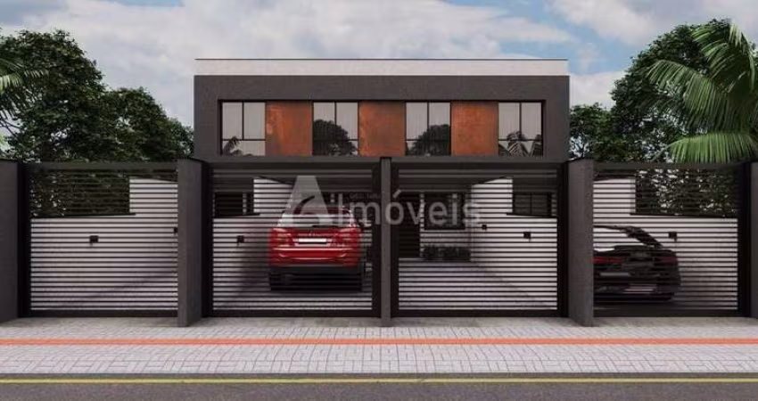 Imóvel moderno com porcelanato e 2 vagas de garagem