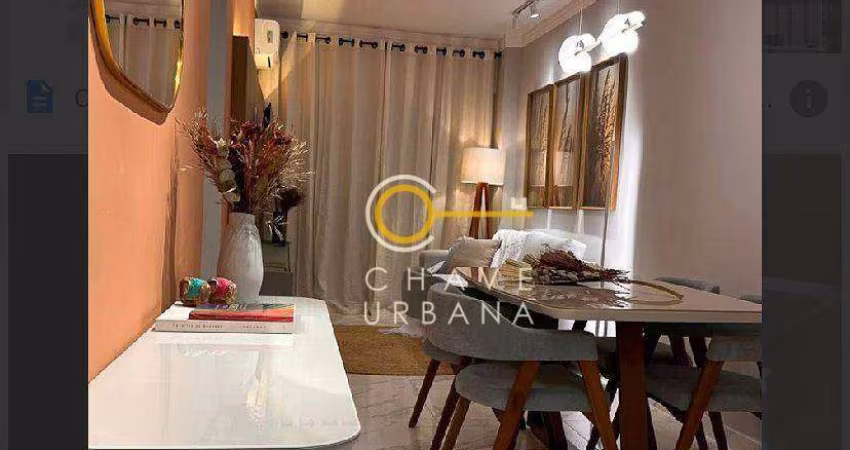 Apartamento com 2 dormitórios à venda, 81 m² por R$ 460.000,00 - Vila Voturuá - São Vicente/SP