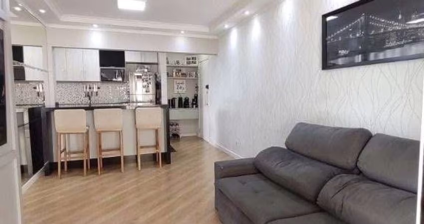 Apartamento com 3 dormitórios à venda, 76 m² por R$ 663.000,00 - Campestre - Santo André/SP