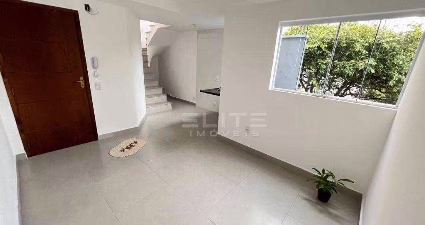 Cobertura com 2 dormitórios para alugar, 100 m² por R$ 2.856,28/mês - Santa Teresinha - Santo André/SP