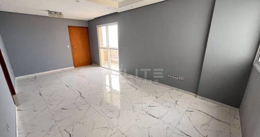 Apartamento com 3 dormitórios para alugar, 96 m² por R$ 4.005,93/mês - Campestre - Santo André/SP