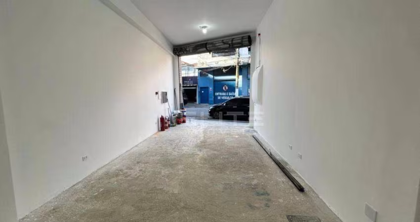 Salão para alugar, 100 m² por R$ 3.432,01/mês - Casa Branca - Santo André/SP