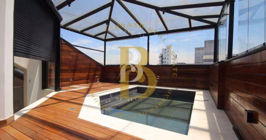 Cobertura primorosa, com vista panorâmica e localização cobiçada  em Moema.