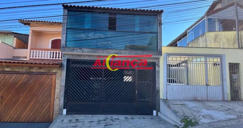 SOBRADO COM 3 DORMITÓRIOS E 1 SUÍTE, 2 VAGAS, 189 m² - PQ CONTINENTAL - GUARULHOS-SP