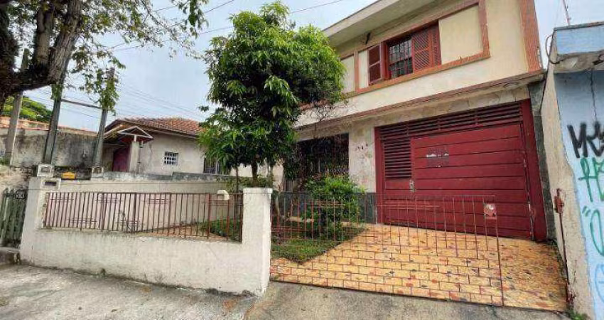 Casa com 4 dormitórios, 288 m² - venda por R$ 1.800.000,00 ou aluguel por R$ 5.000,00/mês - Vila Homero Thon - Santo André/SP