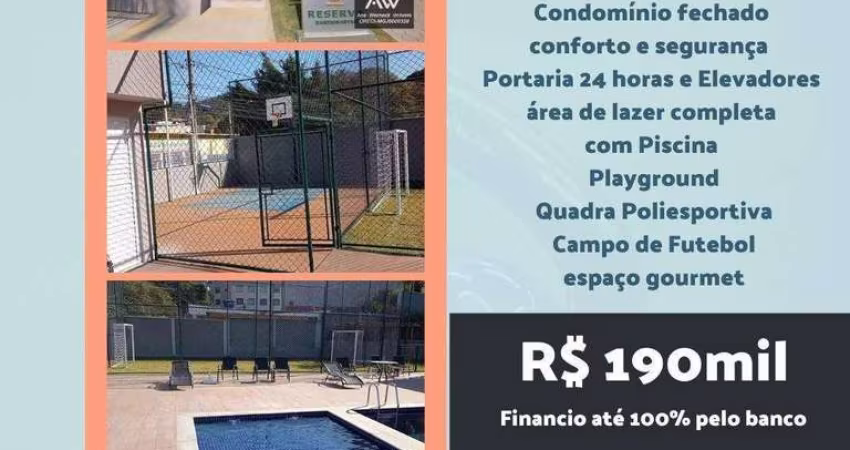 Apartamento com 2 dormitórios à venda, 50 m² por R$ 190.000,00 - Bandeirantes - Juiz de Fora/MG