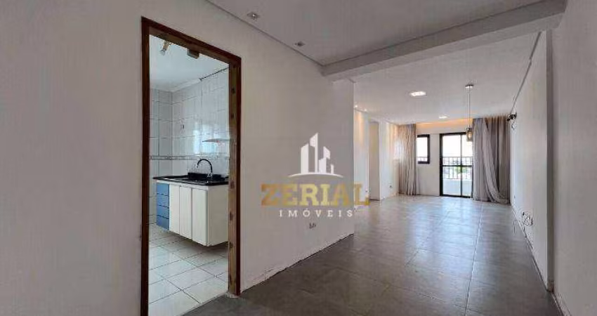 Apartamento com 2 dormitórios para alugar, 70 m² por R$ 3.788,28/mês - Osvaldo Cruz - São Caetano do Sul/SP