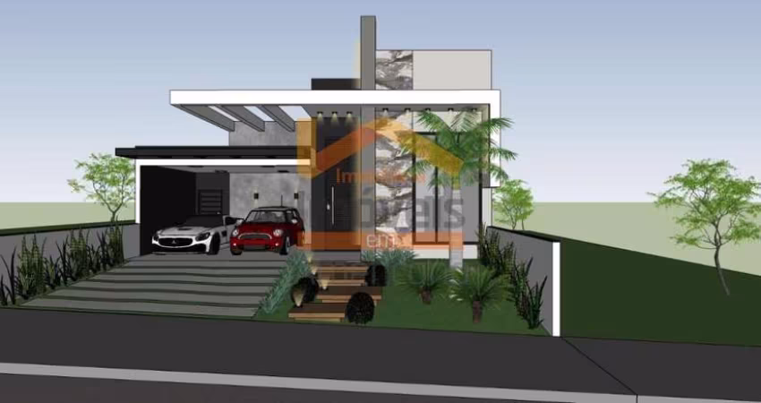 Casa de alto padrão em condomínio no Jardim Recanto das Águas, Nova Odessa-SP: 3 quartos, 3 suítes, 3 salas, 4 banheiros, 4 vagas, 180m². Confira!