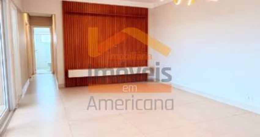 Apartamento para locação de alto padrão em Americana-SP, Jd. São Domingos: 3 quartos, 1 suíte, 4 salas, 2 banheiros, 2 vagas de garagem, 96m².