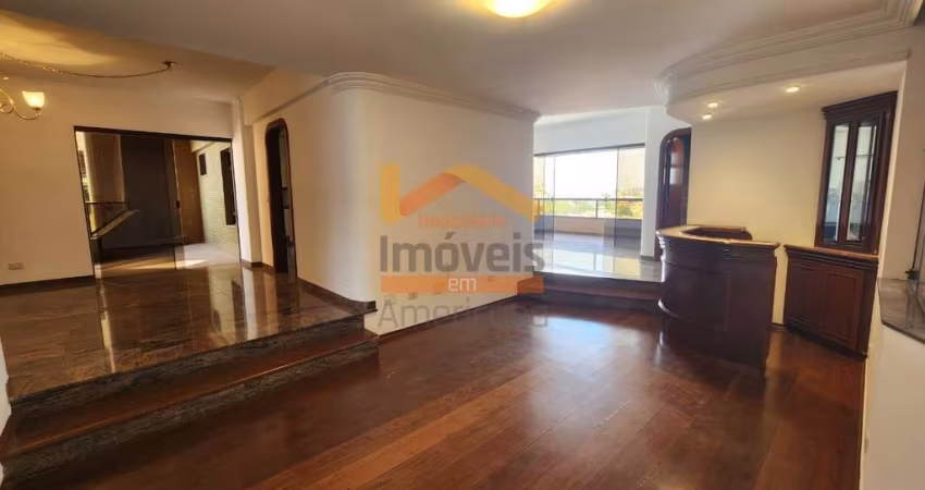 Aluguel de Apartamento de Luxo na Vila Santa Catarina em Americana-SP: 3 quartos, 2 suítes, 3 salas, 5 banheiros, 5 vagas, 215m².