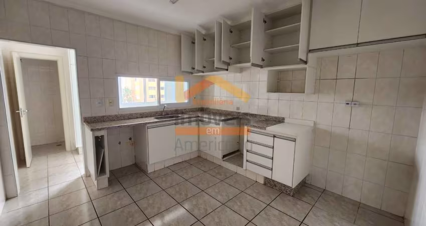 Apartamento para locação em Americana-SP: 3 quartos, 1 suíte, 2 salas, 3 banheiros, 2 vagas - Jardim São Domingos!