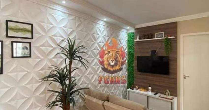Apartamento com 2 dormitórios à venda, 48 m² por R$ 220.000,00 - Condomínio dos Passáros - Sorocaba/SP