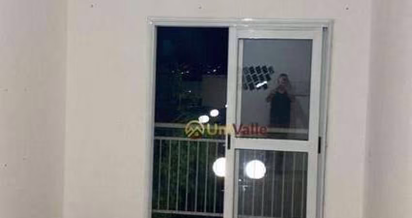 Apartamento com 2 dormitórios para alugar, 57 m² por R$ 1.200/mês - Jardim Jaraguá - Taubaté/SP