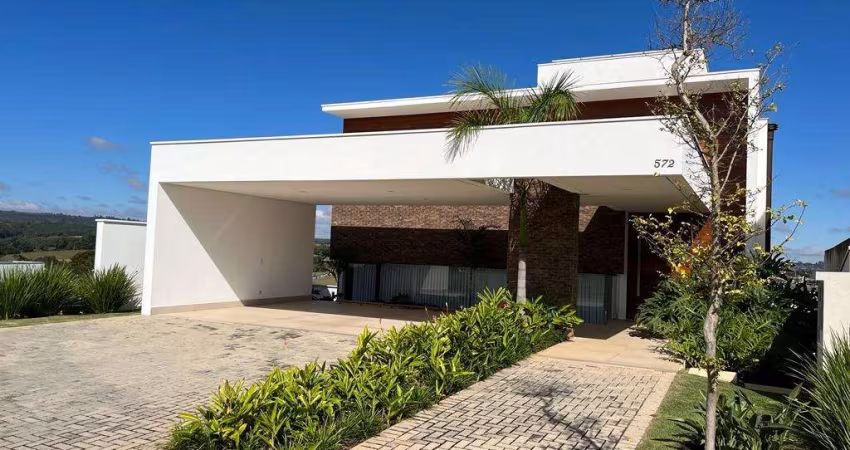 Casa de Luxo Decorada em Alphaville Nova Esplanada IV ? Vista para a Reserva e Porteira Fechada