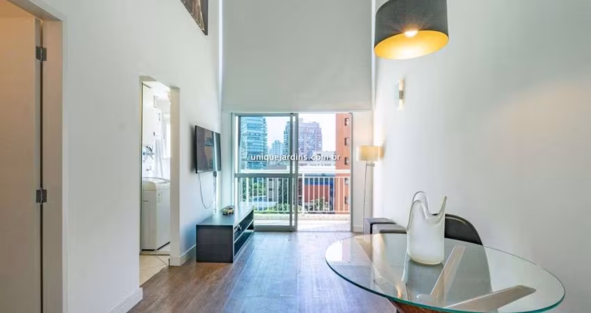 Vila Nova Conceição: 1 Suíte | 1 Vaga | 44 m² úteis