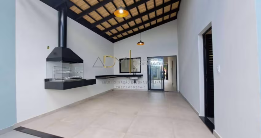 Casa nova localizada no Residencial Ouro Verde em Botucatu-SP