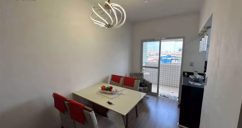 Apartamento 2 dormitórios sendo 1 suíte, 1 vaga no bairro Guilhermina em Praia Grande.