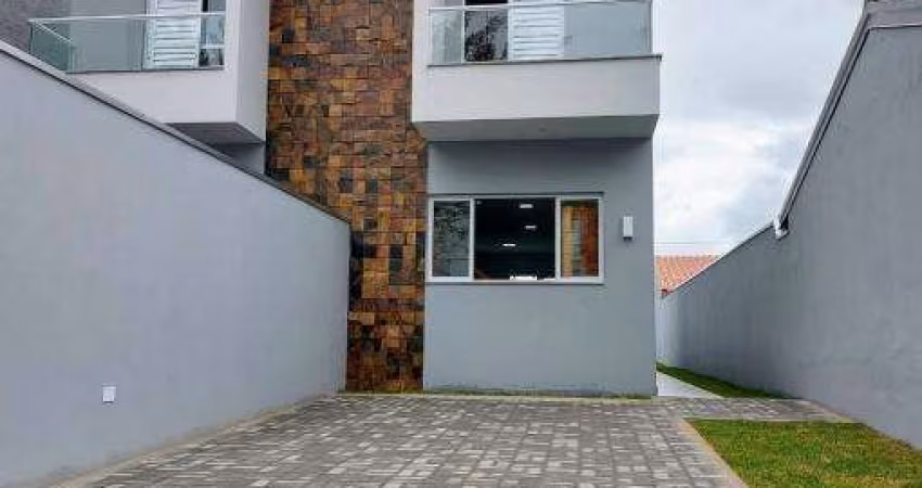 Sobrado novo, designer moderno, pronto para morar - Ac.Financ.