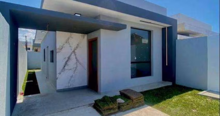Casa moderna, acabamento fino, linda. Financia. Jd. Palmeiras