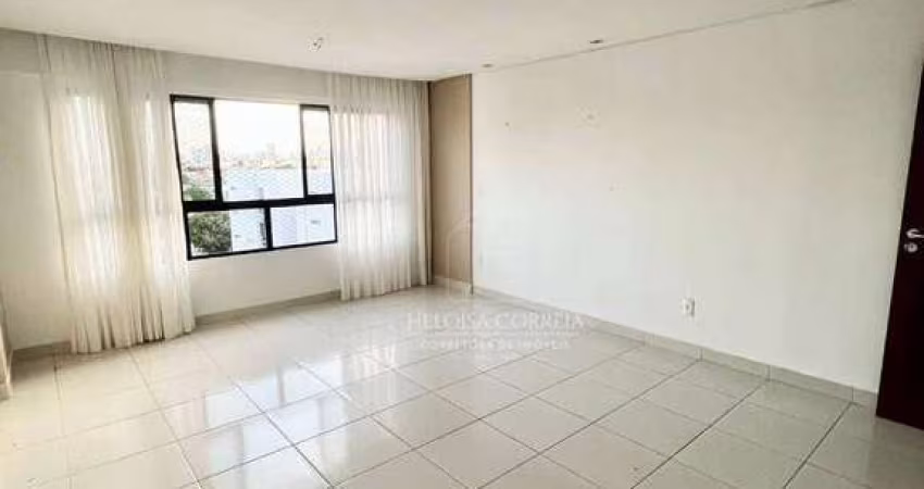 Apartamento semi mobiliado com 3 dormitórios para alugar, 101 m² por R$ 3.132/mês - Barro Vermelho - Natal/RN