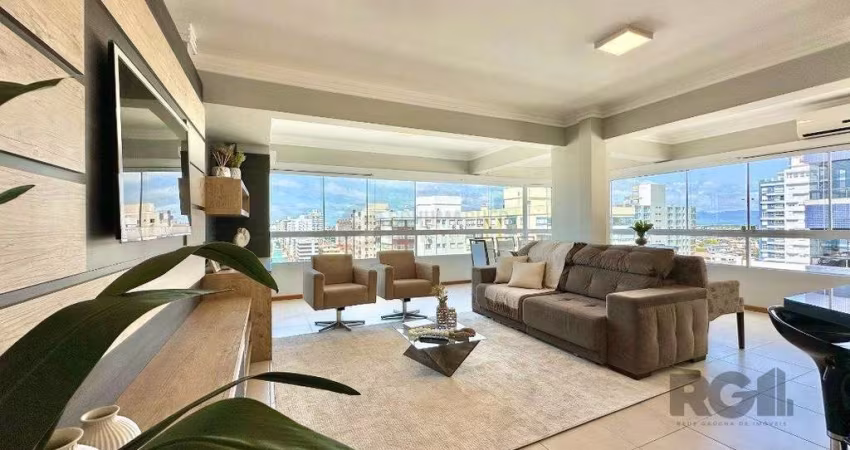 APARTAMENTO À VENDA DE ESQUINA COM VISTA LIBERADA PARA O MAR