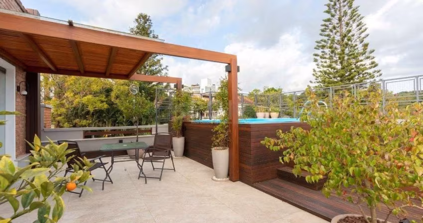 Cobertura para Venda - 234.17m², 3 dormitórios, sendo 1 suites, 2 vagas - Cristal