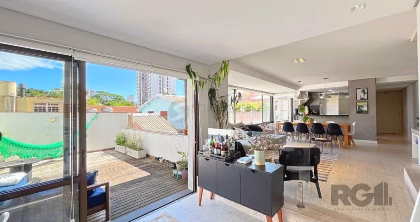 VENDA  DE APARTAMENTO GARDEN DE 3 QUARTOS COM SUITE E 2 VAGAS DE 158m²  - MENINO DEUS