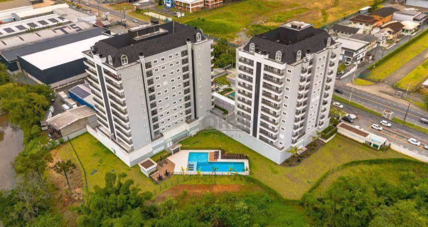 Apartamento com 2 dormitórios, 99 m² - venda por R$ 840.000,00 ou aluguel por R$ 3.312,26/mês - Itoupava Central - Blumenau/SC