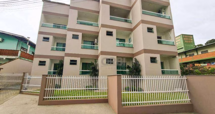 Apartamento com 2 dormitórios para alugar, 71 m² por R$ 2.200/mês - Badenfurt - Blumenau/SC