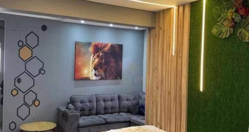 Apartamento com 1 dormitório à venda, 50 m² por R$ 265.000,00 - Vila Caiçara - Praia Grande/SP