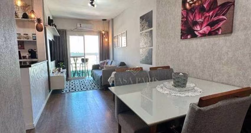 Apartamento com 2 dormitórios à venda, 67 m² por R$ 450.000,00 - Canto do Forte - Praia Grande/SP