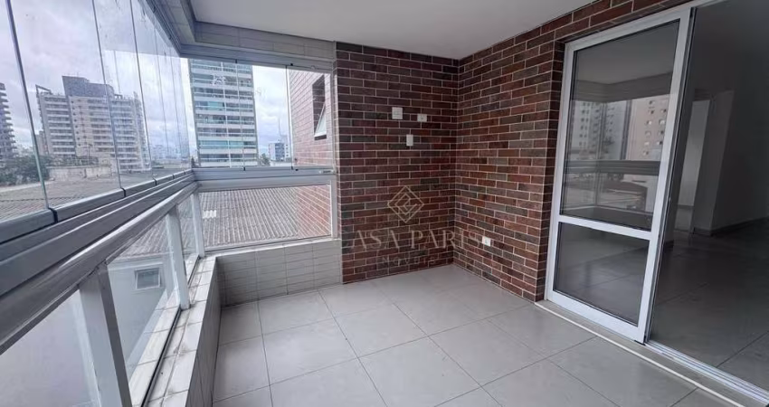 Apartamento com 2 dormitórios à venda, 70 m² por R$ 600.000 - Canto do Forte - Praia Grande/SP