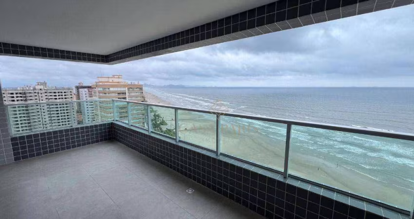 Apartamento com 3 dormitórios à venda, 140 m² por R$ 1.150.000 - Caiçara - Praia Grande/SP