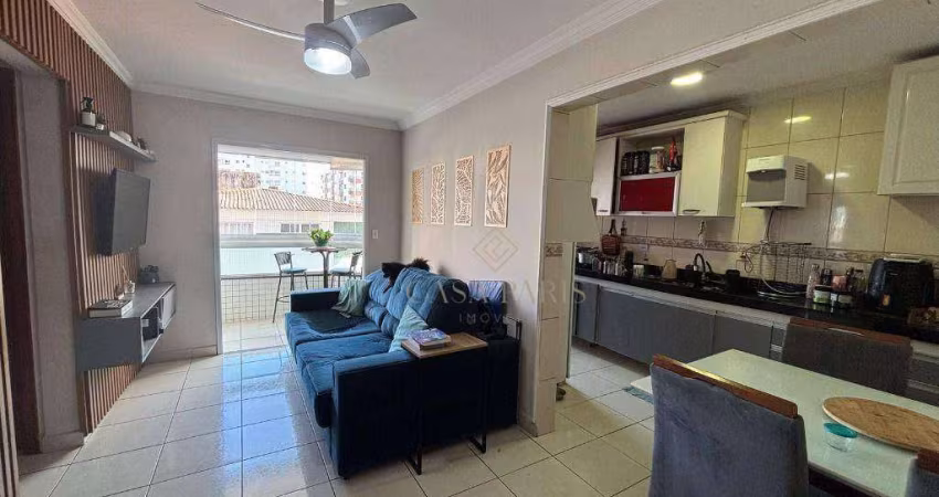 Apartamento com 2 dormitórios à venda, 78 m² por R$ 480.000 - Caiçara - Praia Grande/SP