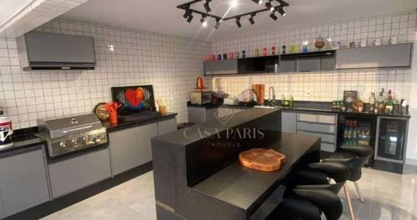 Apartamento Duplex com 3 dormitórios à venda, 160 m² por R$ 1.500.000,00 - Vila Guilhermina - Praia Grande/SP