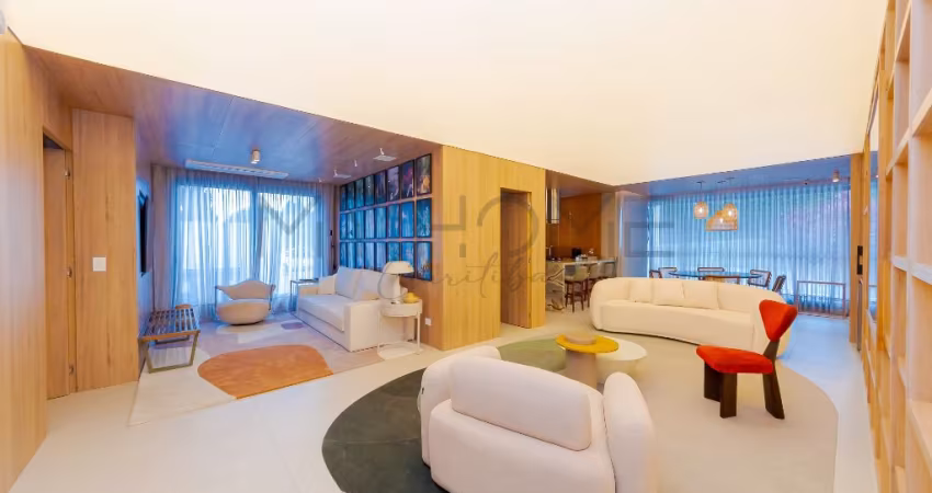 APARTAMENTO À VENDA NO BATEL - 3 QUARTOS - 2 VAGAS - SACADA COM CHURRASQUEIRA