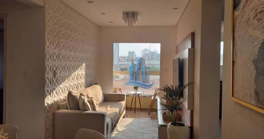 Apartamento com 2 dormitórios à venda, 60 m² por R$ 650.000,00 - Olímpico - São Caetano do Sul/SP