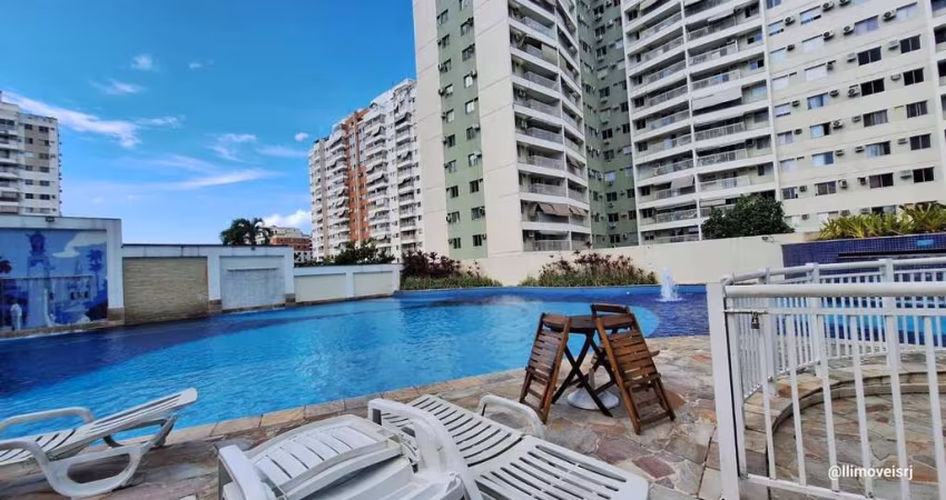 Vila das Fontes, 2 quartos com suíte. Móveis e 1 vaga. Sol da Manhã. Lazer.