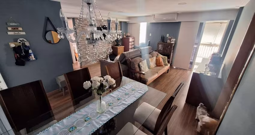 Vila das Fontes, Apartamento com 74m, 3 qts transformado em 2. Espetacular.