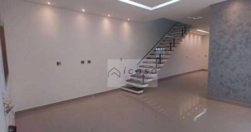 Sobrado com 3 dormitórios à venda, 165 m² por R$ 860.000,00 - Portal dos Pássaros - São José dos Campos/SP