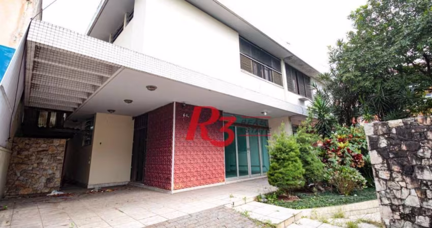 Sobrado à venda, 164 m² por R$ 1.280.000,00 - Marapé - Santos/SP