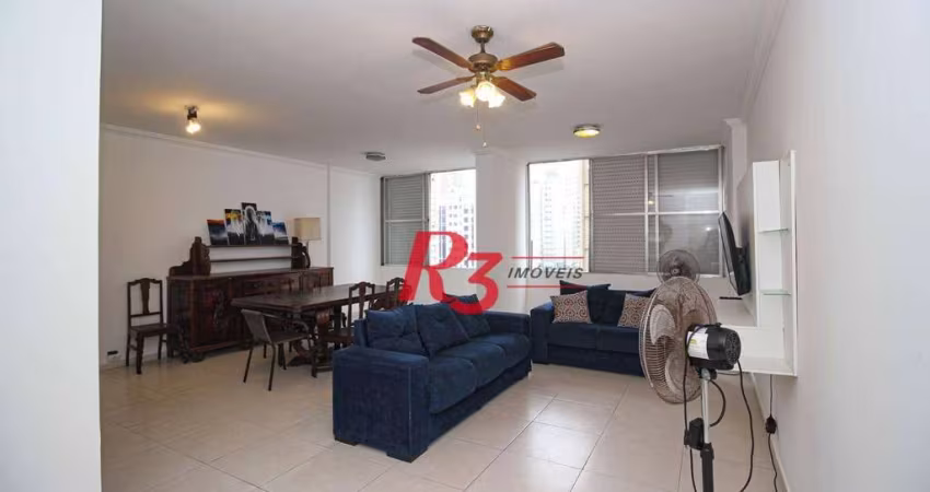 Apartamento com 3 dormitórios à venda, 110 m² por R$ 660.000,00 - José Menino - Santos/SP