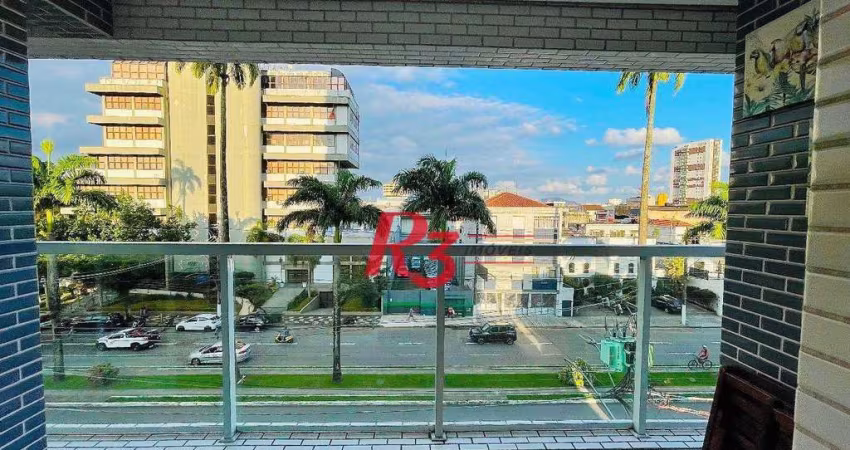 Apartamento, 58 m² - venda por R$ 606.000,00 ou aluguel por R$ 4.200,00/mês - Vila Matias - Santos/SP