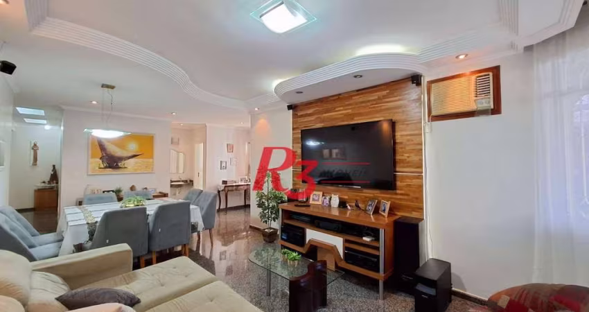 Casa com 3 dormitórios à venda, 317 m² por R$ 1.600.000,00 - Ponta da Praia - Santos/SP