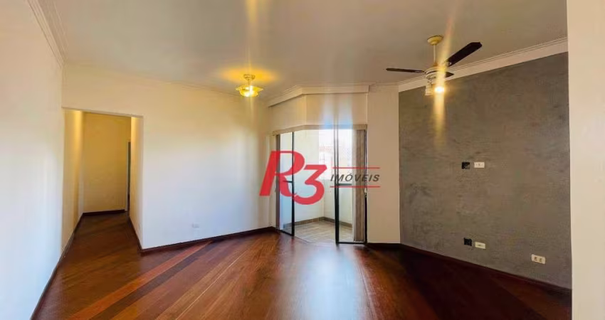 Apartamento com 2 dormitórios à venda, 80 m² por R$ 650.000,00 - José Menino - Santos/SP