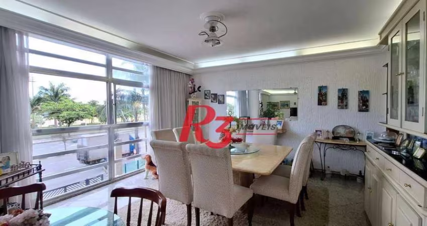 Apartamento com 3 dormitórios à venda, 148 m² por R$ 1.070.000,00 - Pompéia - Santos/SP