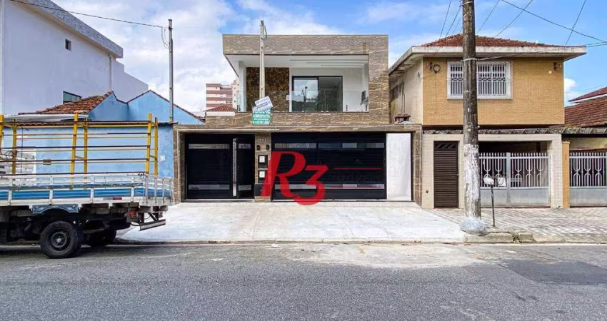 Casa com 3 dormitórios à venda, 150 m² por R$ 1.040.000,00 - Marapé - Santos/SP