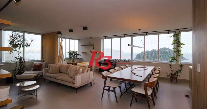 Apartamento com 3 dormitórios à venda, 215 m² por R$ 2.660.000,00 - José Menino - Santos/SP