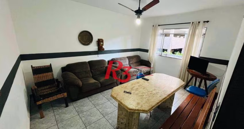 Apartamento com 2 dormitórios à venda, 88 m² por R$ 370.000,00 - Ponta da Praia - Santos/SP