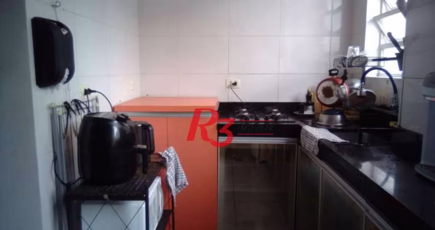 Apartamento com 1 dormitório à venda, 40 m² por R$ 300.000,00 - Boqueirão - Santos/SP